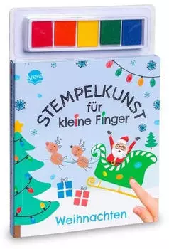 Arena Verlag Stempelkunst für kleine Finger Weihnachten