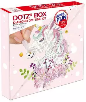 Diamond Dotz Diamond Painting Verträumtes Einhorn