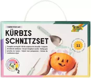 Folia Iden Kürbisschnitz-Set „Carve Your Way“