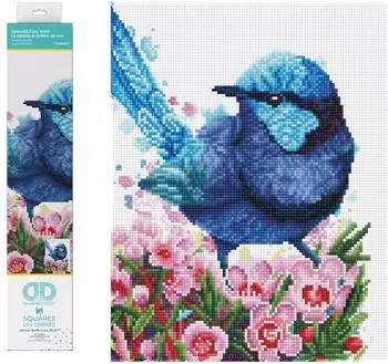 Diamond Dotz DQ10023 Diamond Painting Feenzaunkönig Geübte