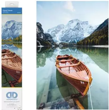 Diamond Dotz Carletto Diamond Painting Boot im Fjord
