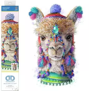 Diamond Dotz DD11022 Diamond Painting Bohemian Alpaka Geübte