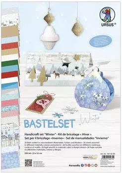 Ursus Erwachsenenbasteln Bastelset, Winter