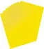 Folia Fotokarton 65911 Plakatkarton, 48 x 68 cm, leuchtzitronengelb, 380g/m², 10 Blatt