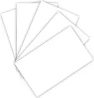 folia Tonkarton, DIN A4, 220g/qm, 100 Blatt, wei&szlig;
