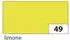 Folia Fotokarton 614/50 49, A4, limone, 300g/m², 50 Blatt