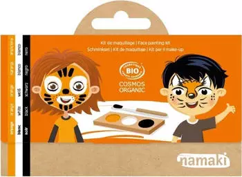 namaki Tiger Fox Face Painting Kit Set