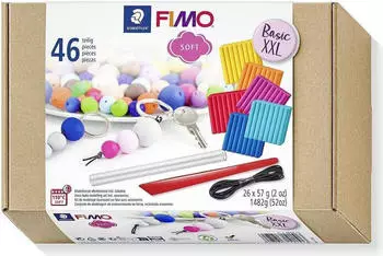 Fimo Soft Modelliermasse-Set Basic XXL