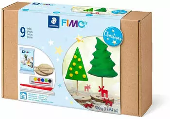 Staedtler Modelliermasse Set FIMOair Christmas
