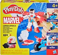Play-Doh G05555L0, Play-Doh PD Captain America Moto-Slicer (G05555L0), Grundpreis: