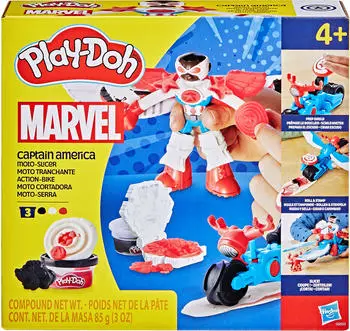 Play-Doh Captain America Moto-Slicer
