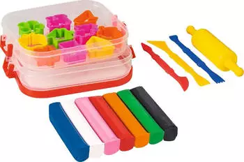 Brunnen Kinderknete Box 20 teilig 380g
