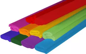 Werola Krepppapier standard farbsortiert 31 g/qm 10 Rollen