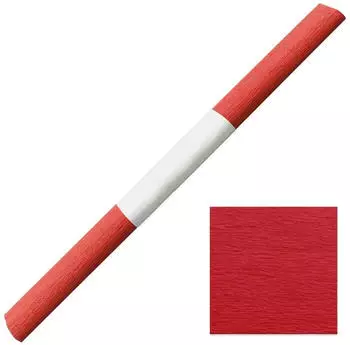 Werola Krepppapier Wasserfest 32 g/qm 10 Rollen rot