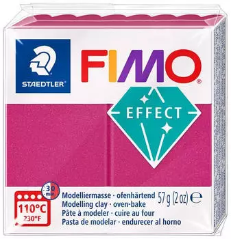 Fimo Mod.masse effect bordeaux metallic