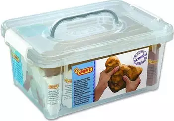 Jovi Modelliermasse Air Dry wei&szlig; terrakotta Pack
