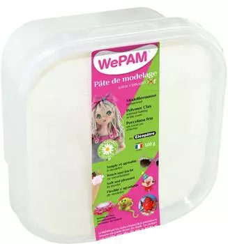 Cl&eacute;op&acirc;tre Modelliermasse WePAM 500g luftrocknend Farblos