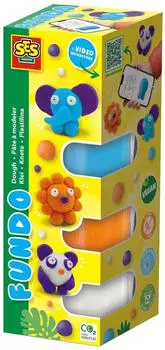 SES Creative Fundo Clay Wild Animals