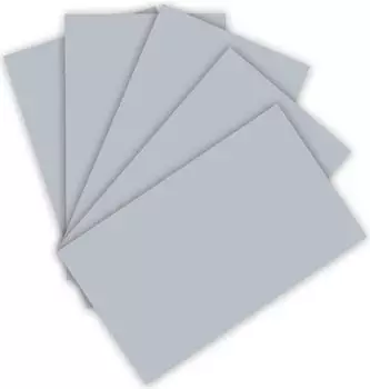Folia Tonpapier 6360, A3, silber matt, 130g/m&sup2;, 50 Blatt
