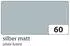 Folia Tonpapier 6360, A3, silber matt, 130g/m², 50 Blatt