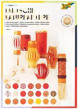 Folia Motivblock Colours of India Mumbai farbsortiert 20 Blatt