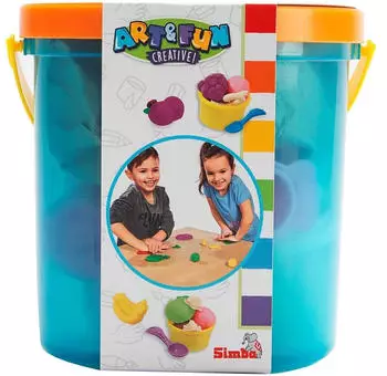 Simba A&F Dough Set Fruit Bucket