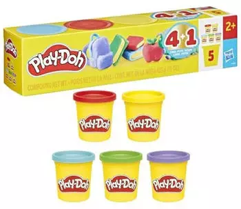Hasbro European Trading B.V. Play-Doh Schulspa&szlig; 5Er-Pack