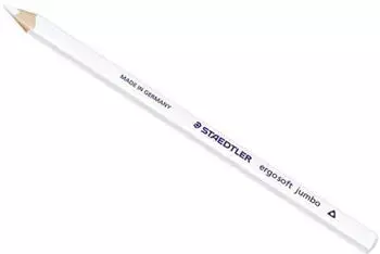 Staedtler ergosoft Jumbo 158 wei&szlig;