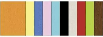 Ursus Tonpapier 130g/qm 50x70cm VE=30 Blatt 10 Farben sortiert