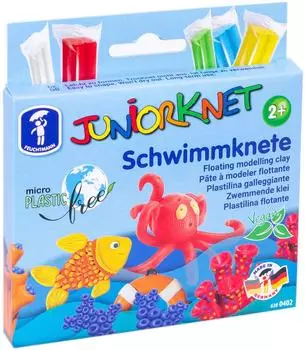 TrendAlliance JUNiORKNET Schwimmknete 5 Stangen farbl. Sortiert 65 g