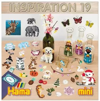 Hama Inspiration Heft Nr. 19 Vorlagen-Buch f&uuml;r Mini B&uuml;gelperlen (399-19)