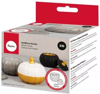 Rayher Silikon Gie&szlig;form "3D K&uuml;rbis"