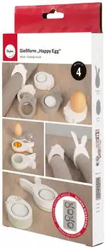 Rayher Silikon Gie&szlig;form "Happy Egg"
