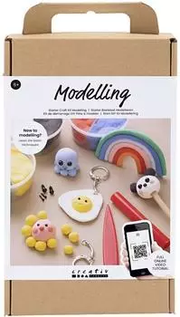 Creativ Company DIY Sets Modellieren Starter Kreativ Set Modellieren Kreativ Box