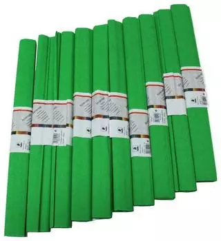 Werola Feinkrepppapier gelbgrün (12061-140)