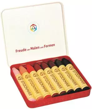 Stockmar Wachsmalstifte Sonder-Edition "Farben der Welt", 8 Stk. (32200)