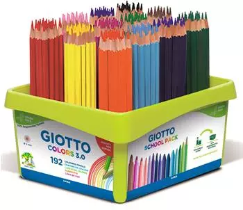 Giotto Colors 3.0 Buntstifte Schoolpack 192 Stück (523300)