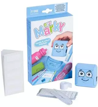 Colop MARKY DIY Markierungsstempel-Set, pastell blau (166666)