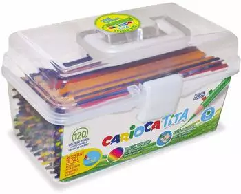 Carioca Tita Buntstift-Set 120 Stück, 50 Farben (42800)