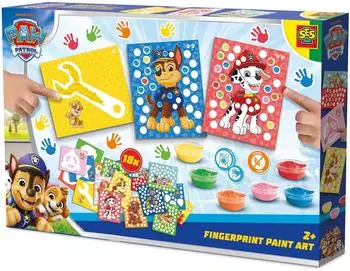 SES Creative Paw Patrol Fingerabdruck Bastelset (S14082)