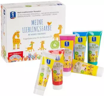 Feuchtmann MEINE LIEBLINGSFARBE Malset cremige Fingerfarben