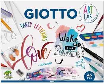 Giotto Art Lab Fancy Lettering Set, 45-teilig (F582100)