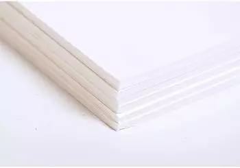 Clairefontaine Schaumkarton 3mm 50x65cm wei&szlig;, 6 Bogen (93660C)