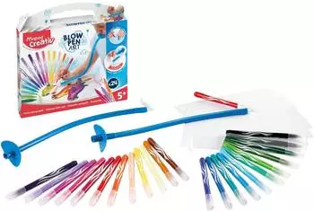 Maped Blow Pen Art Faserschreiber-Set, 24-teilig (846712)