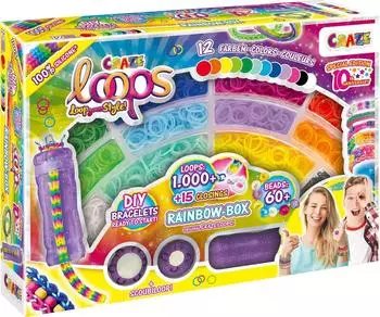 Craze loops Rainbow Box (59661)