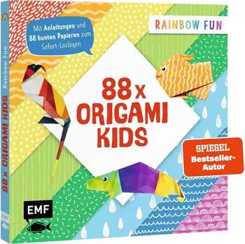 EMF Verlag Verlag - 88 x Origami Kids - Rainbow Fun