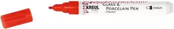Kreul Glass & Porcelain Pen Classic medium, kirschrot (16403)