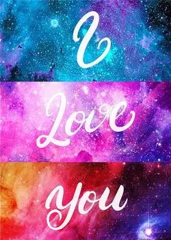 Pracht Creatives Hobby Pracht - Diamond Painting Set 30cmx40cm I love you