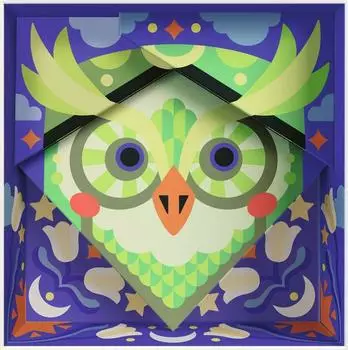Ravensburger CreArt Malen nach Zahlen Do it together - Eule