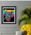 Green Board Games DIAMOND DOTZ DD25023 Diamond Painting Neon Elefant Neon Noir, Fortgeschrittene